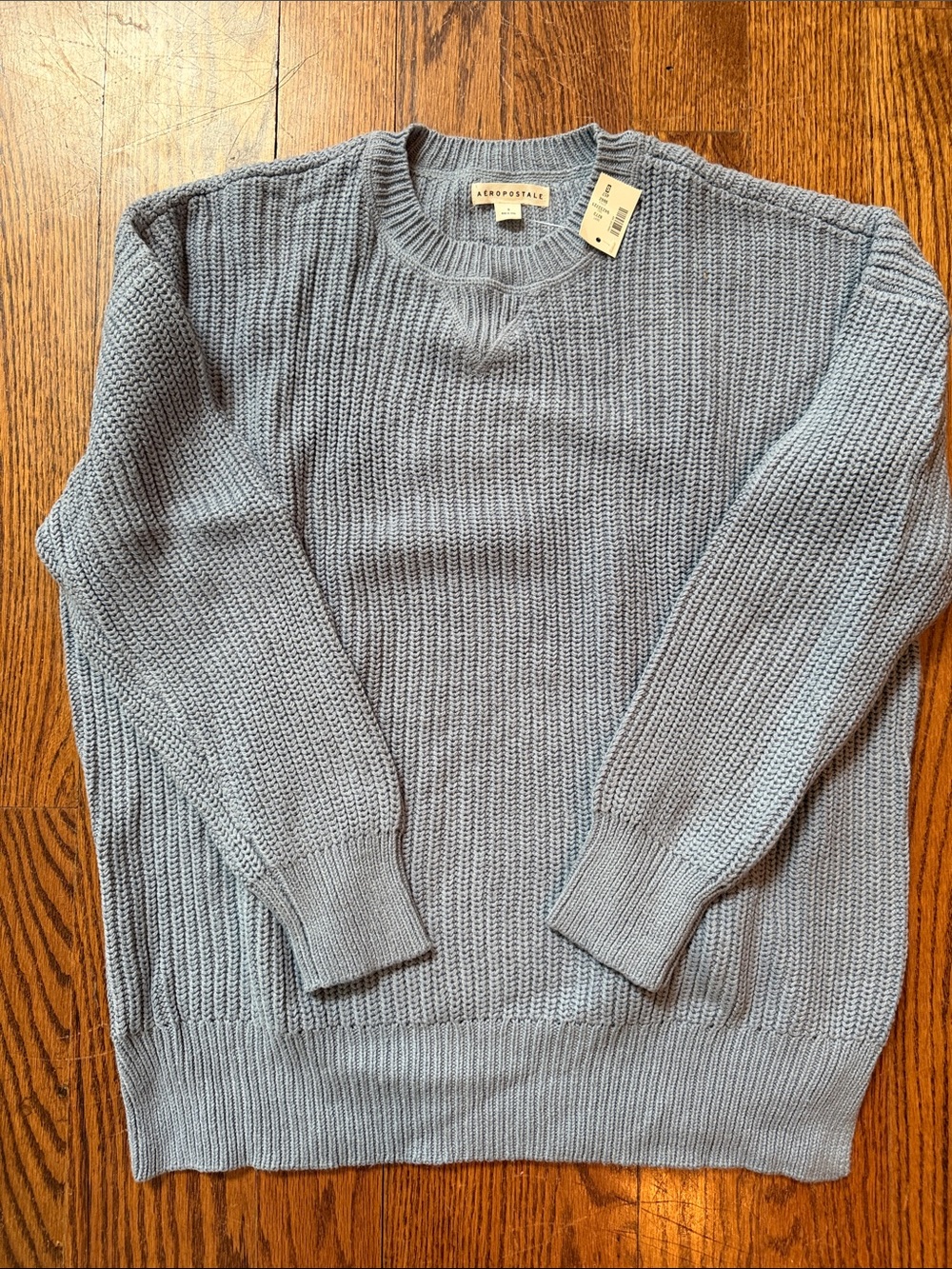Aeropostale oversized shaker knit Crewneck Sweater